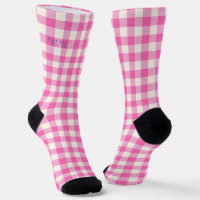 Pink Gingham Kariert Cotattcore