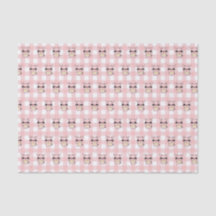 Pink Gingham Piggy