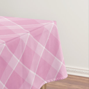 Pink Gingham Tablecloth - Baby Girl Shower & Sprin Tischdecke