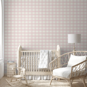 Pink Gingham Tapete