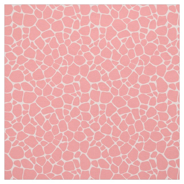 Pink Giraffe Fabric Stoff (Muster)