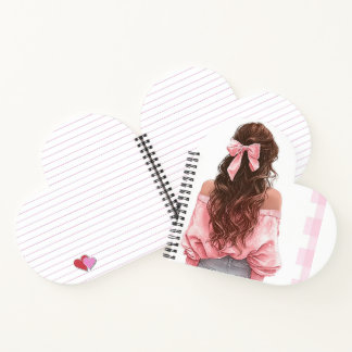 Pink Girl 2026 Kleiner Kalender Notizbuch