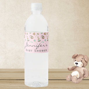 Pink Girl Baby Dusche Vintage Spielzeuge