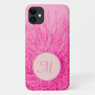 Pink Girl Hot Pink Monogram Personalisiert Case-Mate iPhone Hülle