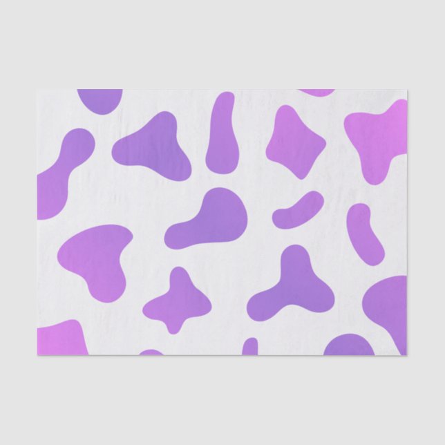 Pink Girlie Cow Seidenpapier (Vorderseite)