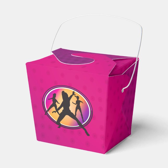 Pink Girls Spy Party Geschenkschachtel (Vorderseite)