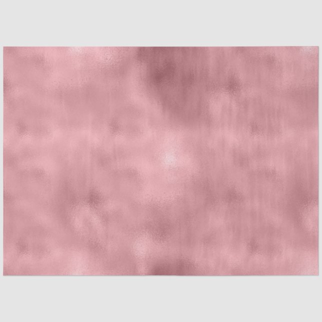 Pink Girly Glam Seidenpapier (Vorderseite)
