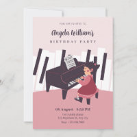 Pink Giro spielt Klavier