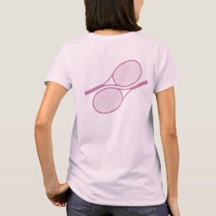 Pink Giro Tennisspieler T-Shirt