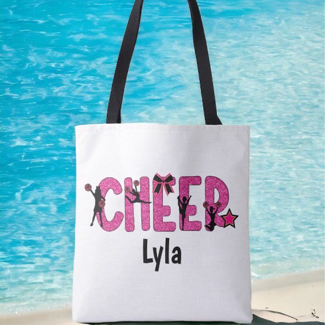 Pink Glitter Cheerleader Cheer Persönlich Tasche (Von Creator hochgeladen)