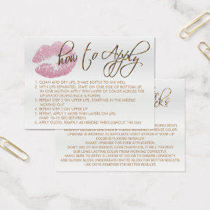 Pink Glitter Lips 2 - How to App