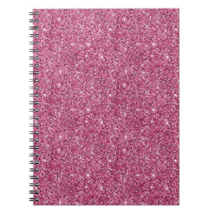 Pink Glitz Glitzer Notizblock