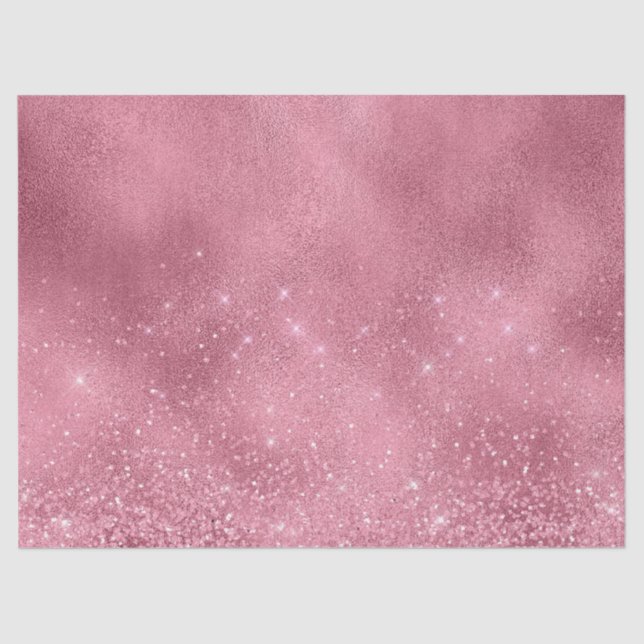 Pink Glitz Seidenpapier (Vorderseite)