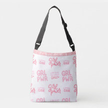 Pink Glitzer Girl Power Bling Glam Girl