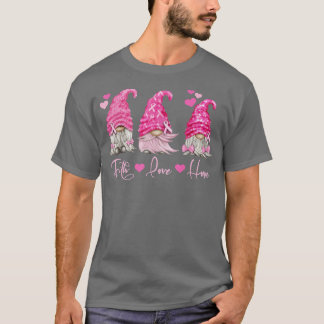 Pink Gnome Brustkrebs Bewusstsein 2425 T-Shirt