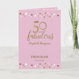 Pink Gold 50 & fabuleux programme du cinquantième
