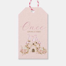Pink Gold Burg Princess Baby Dusche