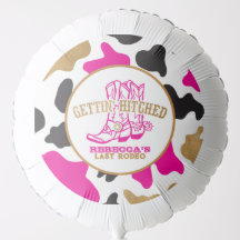Pink Gold Letzte Rodeo Junggeselinnen-Abschied Bal