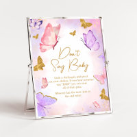 Pink Gold Lila Butterfly Sage nicht Baby