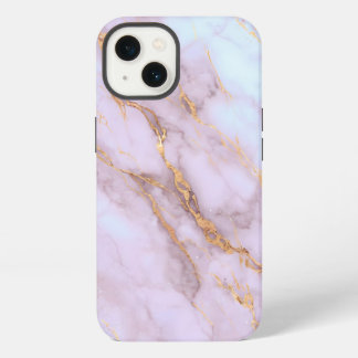 Pink & Gold Marble iPhone Case - Luxe Glam Serie Hülle