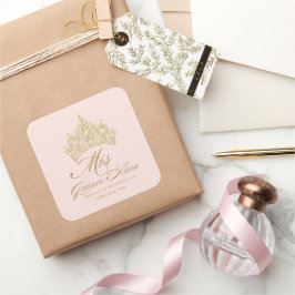 Pink Gold Mis Quince Anos Sticker