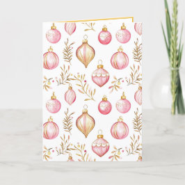 Pink Gold Ornamente Weihnachten Vintage Weihnachts