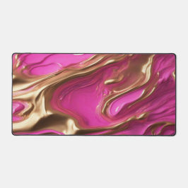 Pink & Gold-Schreibtischunterlage Schreibtischunterlage