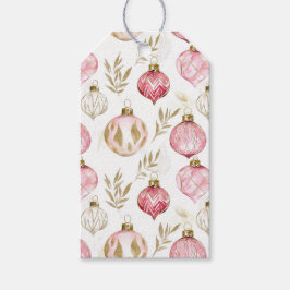 Pink Gold Weihnachten Vintage Ornamente Geschenkanhänger