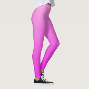 Pink Gradient Leggings