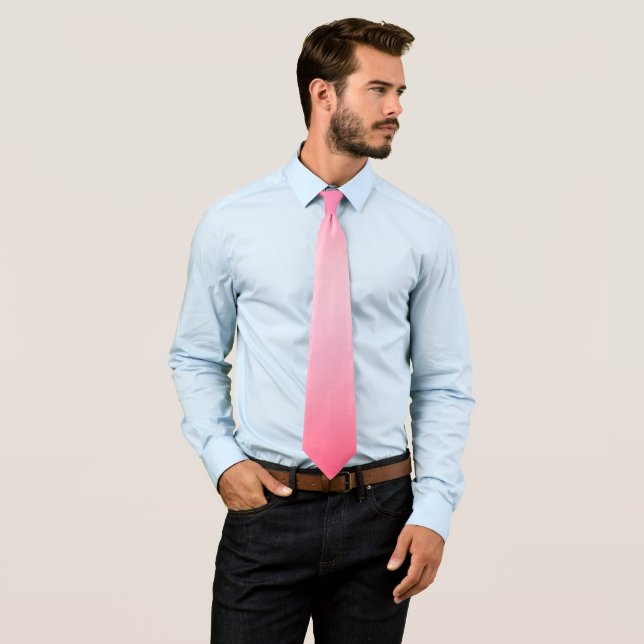 Pink Gradient Neck Tie Krawatte (Beispiel)