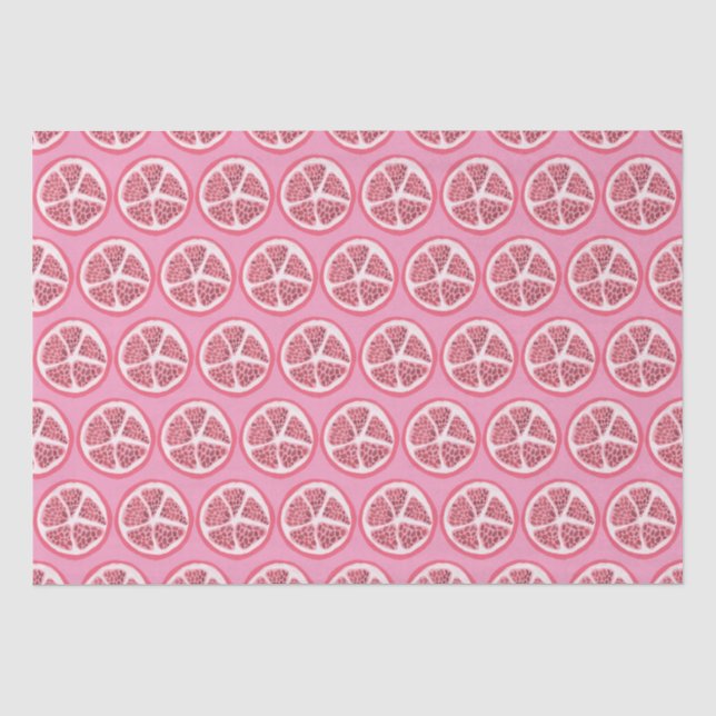 Pink Grapefruit Seidenpapier (Vorderseite)