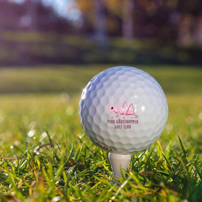 Pink Grasshopper Golf Club Golfball (Von Creator hochgeladen)