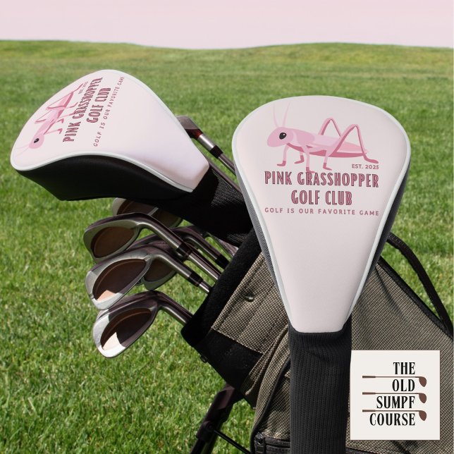 Pink Grasshopper Golf Club Headcover (Von Creator hochgeladen)