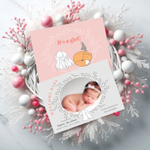 Pink Gray Floral Woodland Animals Baby Girl Birth