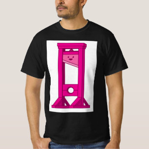 Pink Guillotine Black T - Shirt