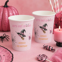 Pink Halloween Geburtstagsfeier