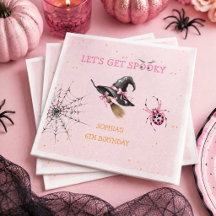 Pink Halloween Geburtstagsfeier