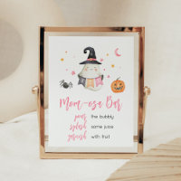 Pink Halloween Ghost Little Boo Mama Osa Bar