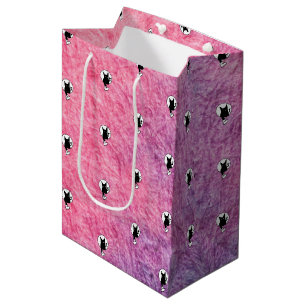 Pink Halloween Gift Bags von Poet Adiela Akoo Mittlere Geschenktüte
