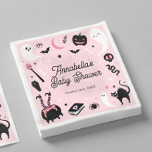 Pink Halloween Girl Dusche