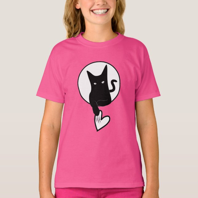 Pink Halloween Kids T - Shirt (Vorderseite)