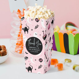 Pink Halloween Party Popcorn Geschenkschachtel