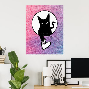 Pink Halloween Poster von Poet Adiela Akoo