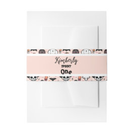 Pink Halloween Trick oder Behandeln von benutzerde Einladungsbanderole