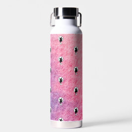 Pink Halloween Water Flasche von Poet Adiela Akoo