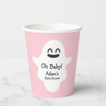 Pink Happy Niedlich Ghost Halloween Fall Baby Dusc