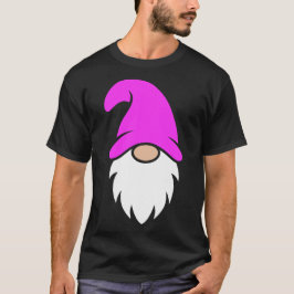 Pink Hat Christmas Gnome T-Shirt