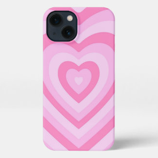 Pink Heart Phone Case iPhone Hülle