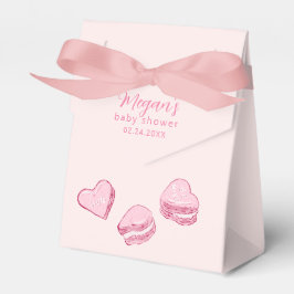 Pink Hearts Little Sweetheart Baby Dusche Geschenkschachtel