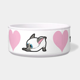 PINK HEARTS TOBY TOYBOB BOWL NAPF